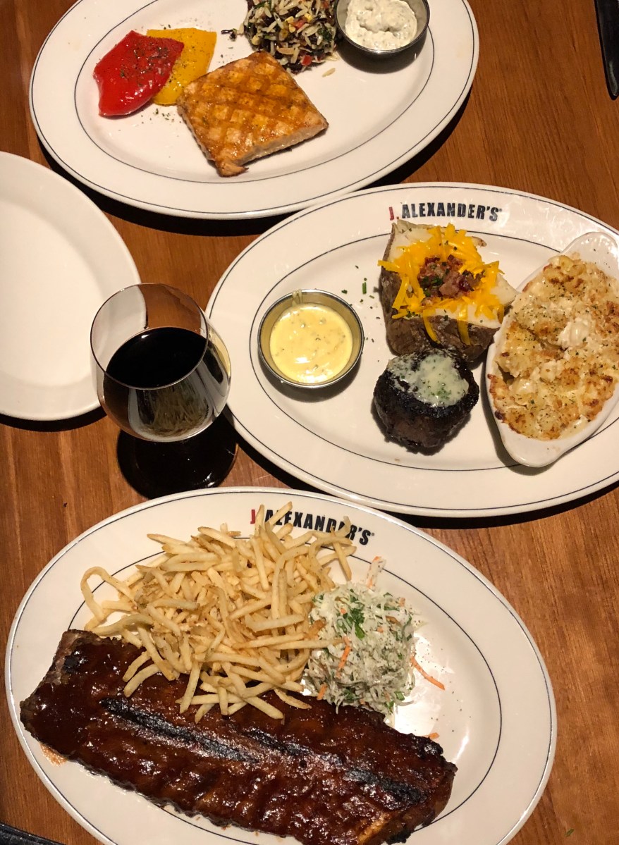 J Alexander Menu J. Alexander's Toledo Updated 2025, Contemporary